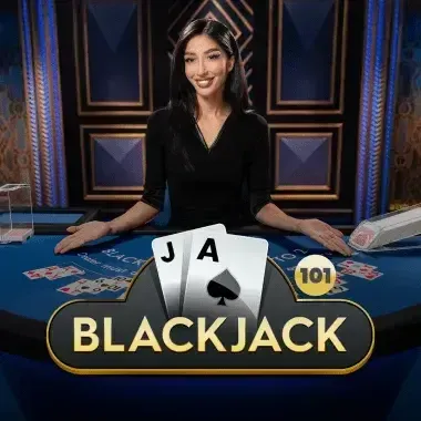 Live Blackjack 101 Azure