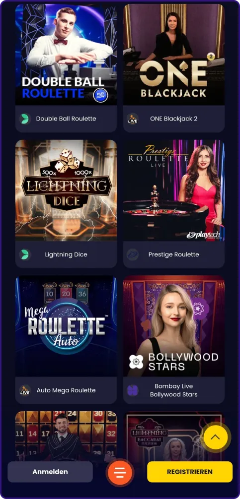 SlotsGem Live Casino Seite 2