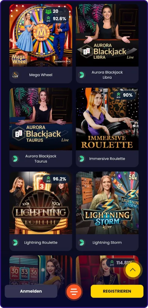 SlotsGem Live Casino Seite 5