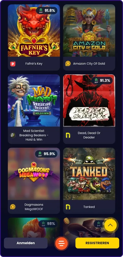 SlotsGem Spielautomatenseite 2