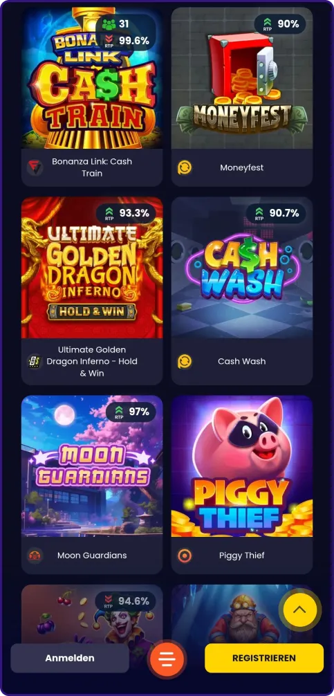 SlotsGem Spielautomatenseite 5